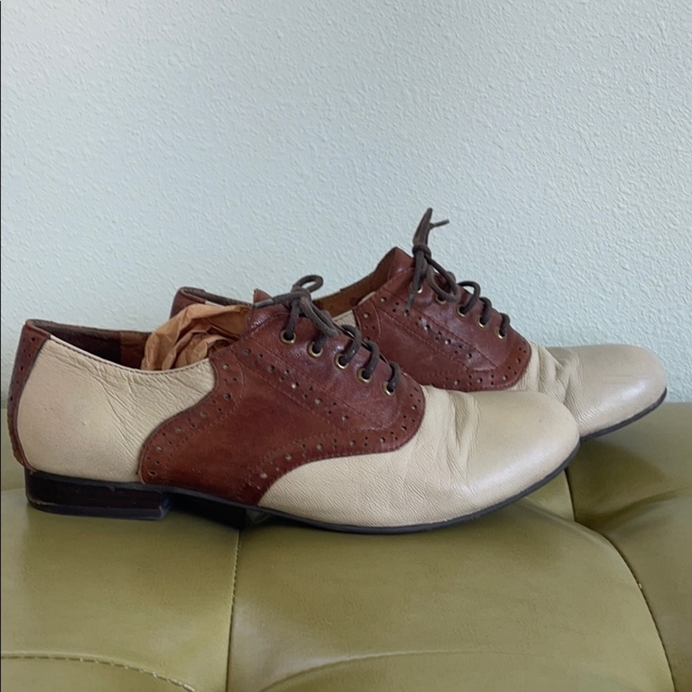 Miz Mooz saddle oxfords Cottagecore Dark Academia